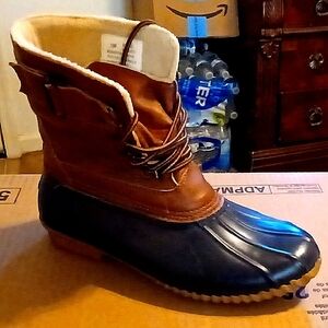 JBU Men's Two-Tone Waterproof Boots